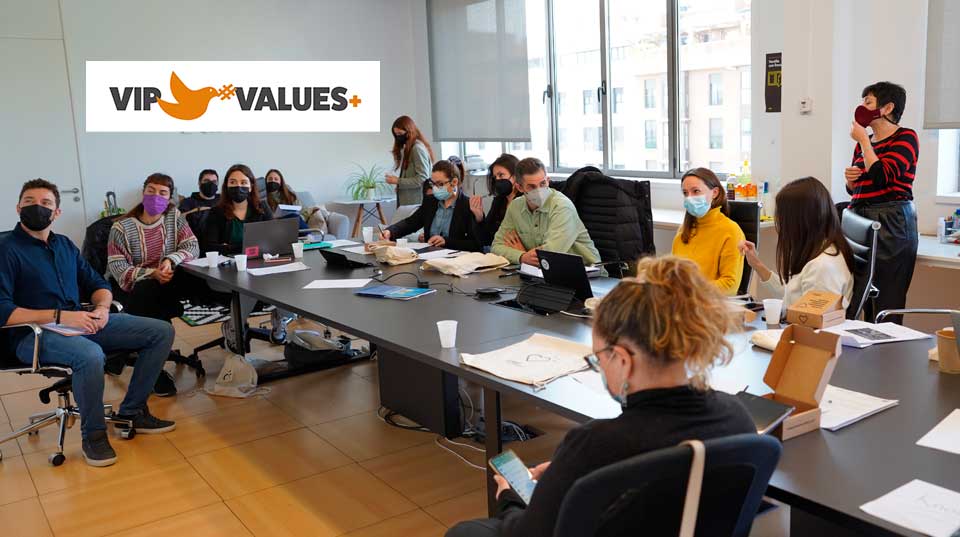 Participamos en el encuentro formativo VIP Values + con Cibervoluntarios