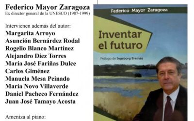 Presentación del libro Inventar el futuro, de Federico Mayor Zaragoza, en Madrid