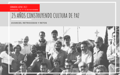 Celebramos los 25 años de AIPAZ construyendo cultura de paz en Zaragoza